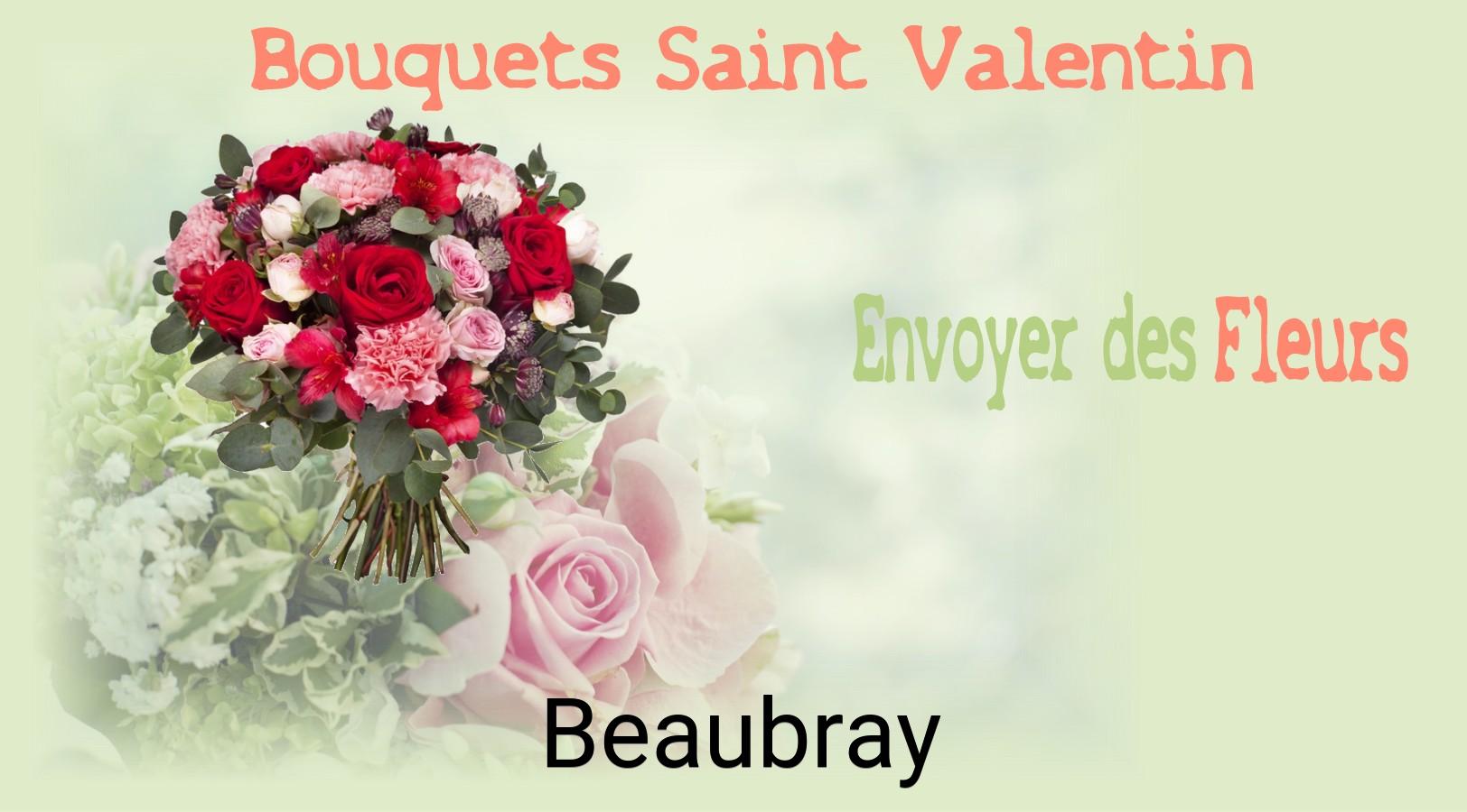 Roses de Saint-Valentin livrées à Beaubray
